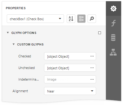 HierarchicalReport-CheckBoxProperties