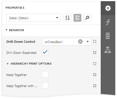 HierarchicalReport-SetDrillDownControl