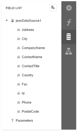 JSON-FieldList